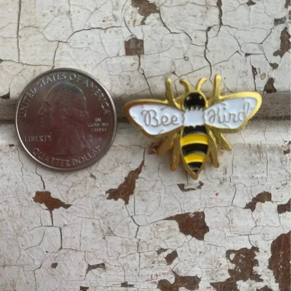 Brand new “Bee Kind” enamel pin